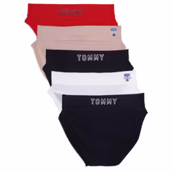 Tommy Hilfiger Women's Bikini Undewear 5-Pack  BBD/BW/MC/BB/BK
