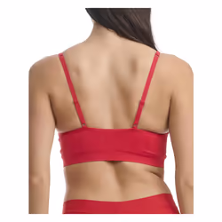 Tommy Hilfiger Women's Seamless Knit Bralette 2-Pack  Barberry/SKYCPN
