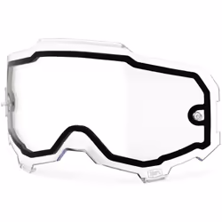 100% Armega Dual Replacement Lens, clear