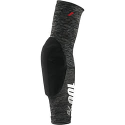 100% Teratec Elbow Guards Grey / Black - XL