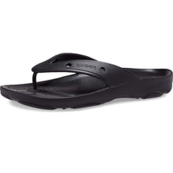 Crocs Unisex Men's and Women's Classic All Terrain Flip Flops Black 12 Women/10 Men
