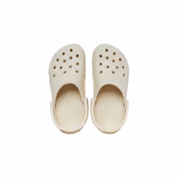 Crocs Classic Clogs Sandal Clog Sandals Slides Waterproof - Bone - Mens US 4/Womens US 6 - Additional view 4