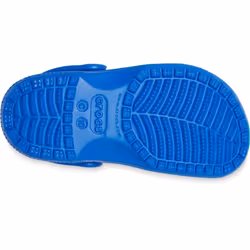 ) Crocs Toddler Classic Thermoplastic Blue Bolt Loafers - Blue, 8 (Adults'