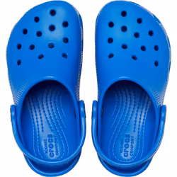 ) Crocs Toddler Classic Thermoplastic Blue Bolt Loafers - Blue, 8 (Adults' - Additional view 4