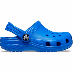 ) Crocs Toddler Classic Thermoplastic Blue Bolt Loafers - Blue, 8 (Adults' - Additional view 5