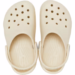 Crocs Unisex-Child Classic Clogs  Bone  4 Big Kid