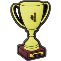 crocs Jibbitz Sports Shoe charms Jibbitz for crocs  Number One Trophy  One Size