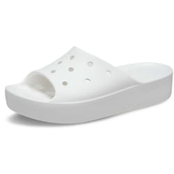 Crocs Women's Classic Slide | Platform Sandals  White  5