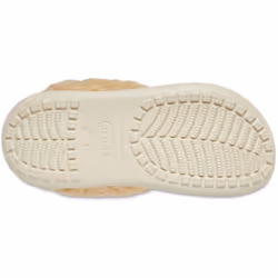 Crocs Unisex Classic Furever Crush Lined Shoes Clog  Bone  Numeric_11
