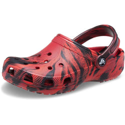 Crocs Classic Marbled Tie Dye Clog  Pepper/Black  11 US Unisex Little Kid