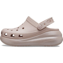 Crocs Unisex Classic Crush Clogs | Platform Shoes  Pink Clay  Numeric_
