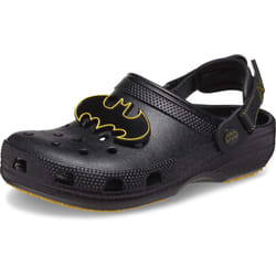 Crocs Unisex Classic Adjustable Batman Clogs | Slip Resistant Work Shoes  Black  Numeric_6 US Men