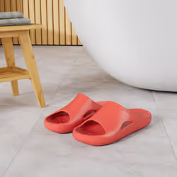 Crocs Unisex Mellow Slides Sandal  Varsity Red  7 US Men