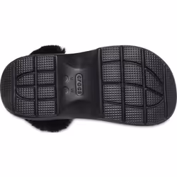 ) Crocs Stomp Lined EVA Women's Black Clogs - Black, 7 (Adults'