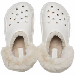 ) Crocs Stomp Lined EVA Women's Stucco Clogs - White, 7 (Adults'
