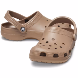 Crocs Unisex Classic Clogs  Latte  9 US Men