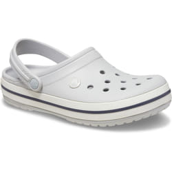 ) Crocs Crocband Thermoplastic Atmosphere Clogs - Grey, 7 (Adults'