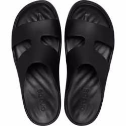 ) Crocs Getaway Platform H-Strap Thermoplastic Women's Black Slides - Black, 7 (Adults' - Additional view 4