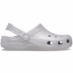 ) Crocs Classic Glitter Thermoplastic Atmosphere Clogs - Silver, 3 (Adults' - Additional view 6