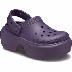 ) Crocs Stomp Clog Thermoplastic Dark Iris Clogs - Purple, 8 (Adults'