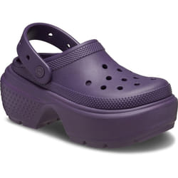 ) Crocs Stomp Clog Thermoplastic Dark Iris Clogs - Purple, 8 (Adults'
