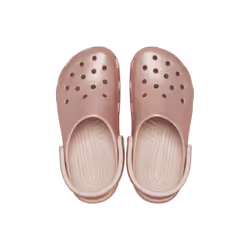 Crocs Unisex Classic Sparkly Clog | Metallic Shoes  Quartz Glitter  7