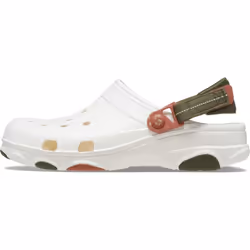 Crocs Unisex Classic All Terrain Clogs Chk  Chalk  13 US Men