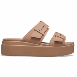 ) Crocs Brooklyn Thermoplastic Women's Latte Sandals - Brown, 6 (Adults' - Additional view 6