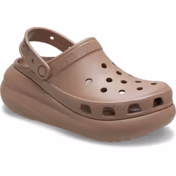 ) Crocs Classic Crush EVA Women's Latte Clogs - Brown, 6 (Adults'