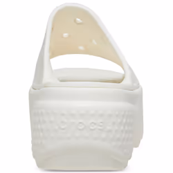 ) Crocs Stomp Slide Thermoplastic Chalk Slides - White, 5 (Adults'