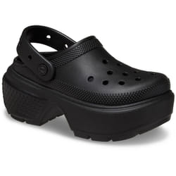 ) Crocs Stomp Clog Thermoplastic Black Clogs - Black, 8 (Adults'