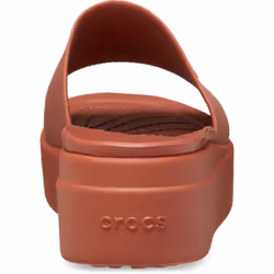 ) Crocs Brooklyn Slide Thermoplastic Women's Spice Slides - Brown, 4 (Adults'