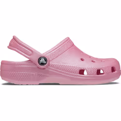 ) Crocs Classic Glitter Thermoplastic Pink Tweed Glitter Loafers - Pink, 7 (Adults' - Additional view 5