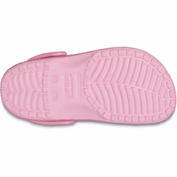 ) Crocs Classic Glitter Thermoplastic Pink Tweed Glitter Loafers - Pink, 13 (Adults'