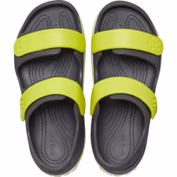 ) Crocs Crocband Play Thermoplastic Slate Grey/Acidity Sandals - Grey, 10 (Adults' - Additional view 4