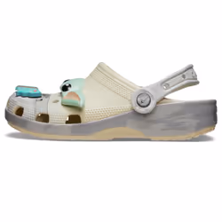 Crocs Unisex Star Wars Grogu Classic Clog Bone  7 US Men