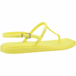 ) Crocs Miami Thong Flip TPU Women's Acidity Sandals - Green, 8 (Adults'