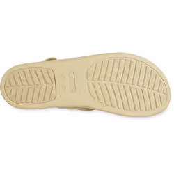 ) Crocs Brooklyn Woven Thermoplastic Women's Chai Sandals - Cream, 6 (Adults'