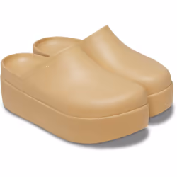 ) Crocs Dylan Thermoplastic Women's Wheat Clogs - Yellow, 7 (Adults'