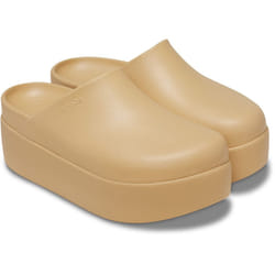 ) Crocs Dylan Thermoplastic Women's Wheat Clogs - Yellow, 5 (Adults'