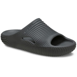 ) Crocs Mellow Tide Recovery Thermoplastic Slate Grey Slides - Grey, 8 (Adults'