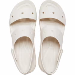 ) Crocs Brooklyn 4U Thermoplastic Women's Stucco Sandals - White, 7 (Adults'