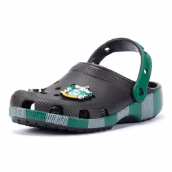 ) Crocs Slytherin Classic Women's Green Clogs - Green, 3 (Adults'
