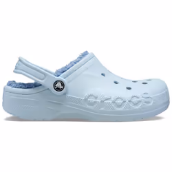 Baya Lined Clogs  Fuzzy Slippers  Mineral Blue  4 UK Men/ 5 UK Women