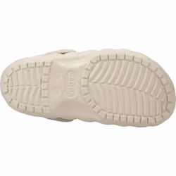 ) Crocs Classic Lined Overpuff Thermoplastic Women's Moth Clogs - Grey, 4 (Adults'