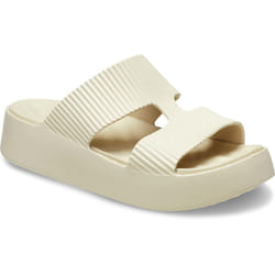 ) Crocs Getaway Platform Thermoplastic Women's Sandstone Sandals - White, 5 (Adults'
