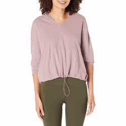 Calvin Klein Performance Women's Long Sleeve Hoodie T-Shirt Stardust