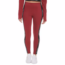 Calvin Klein Performance Women's High Waisted Logo Leggings  Chianti