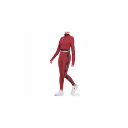 Calvin Klein Performance Women's High Waisted Logo Leggings  Chianti