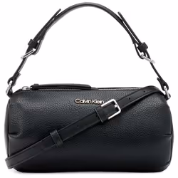 Calvin Klein Ruby Top Zip Crossbody Black/Silver
